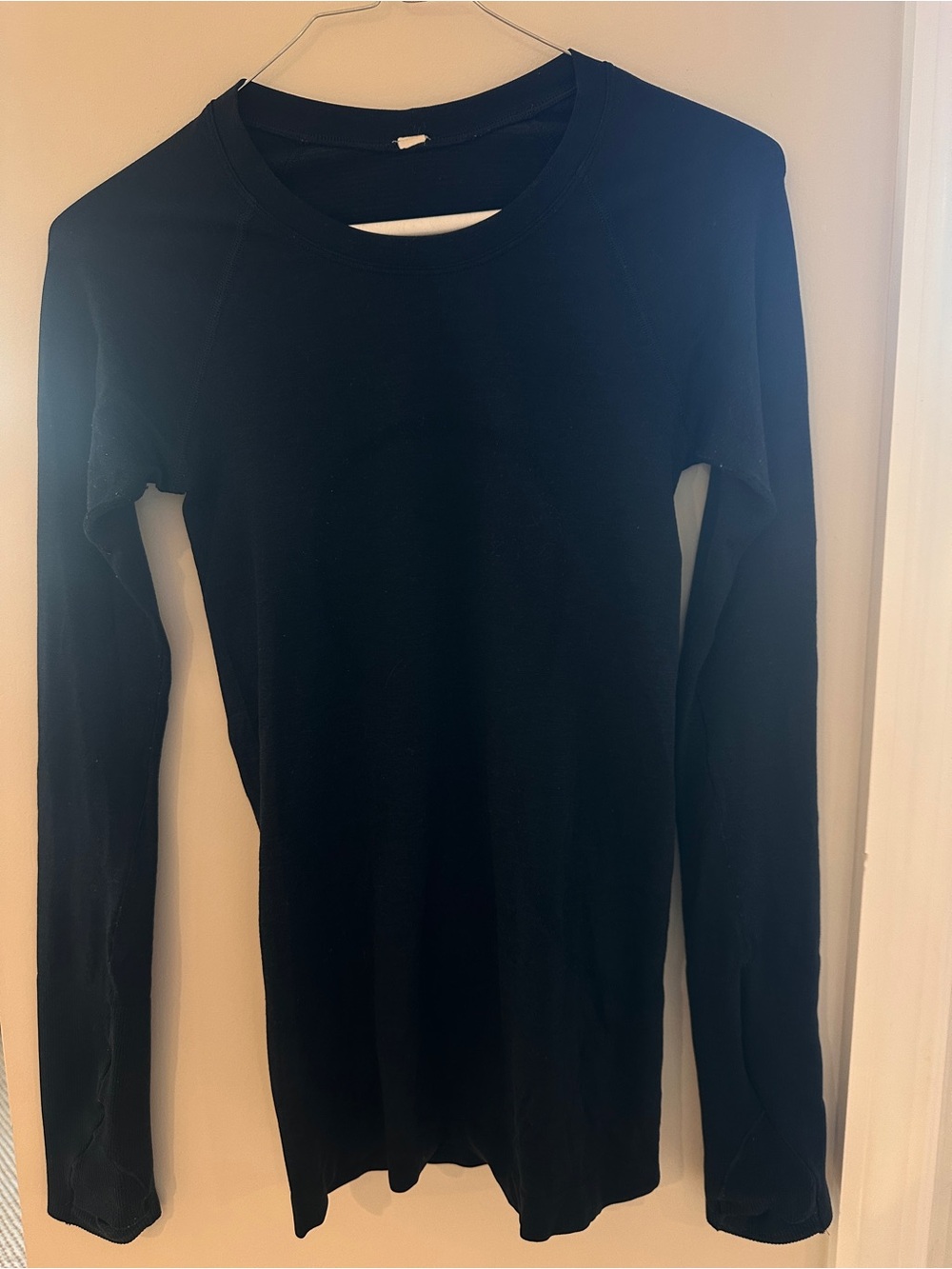 lululemon athletica Navy Swiftly Long Sleeve Crew Top